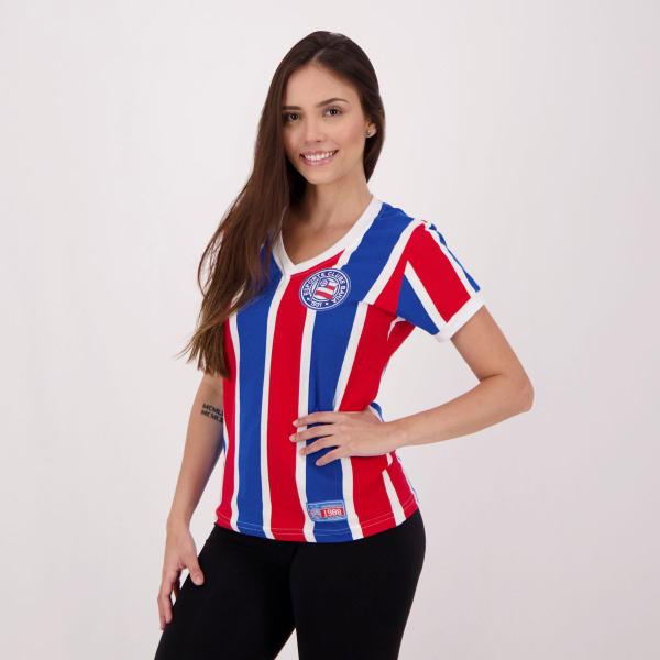 Imagem de Camisa Bahia Retrô 1988 Listrada Feminina