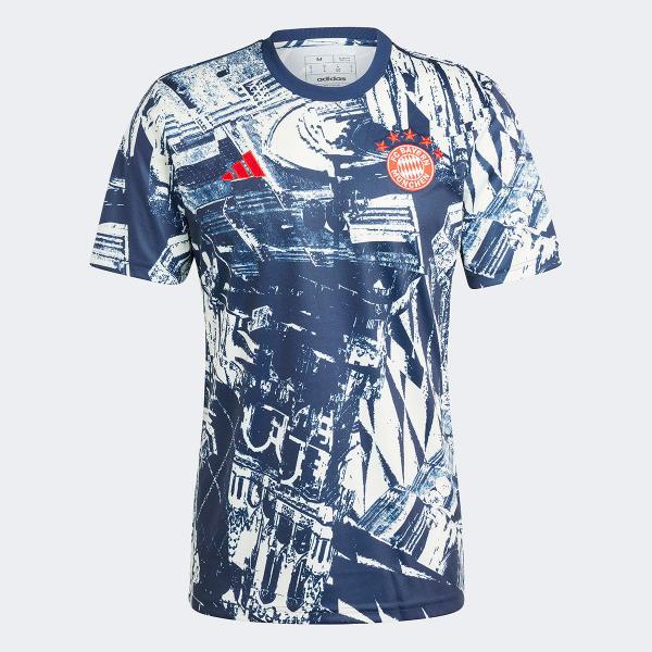 Imagem de Camisa Bayern de Munique 24/25 Pré-jogo Adidas Masculina