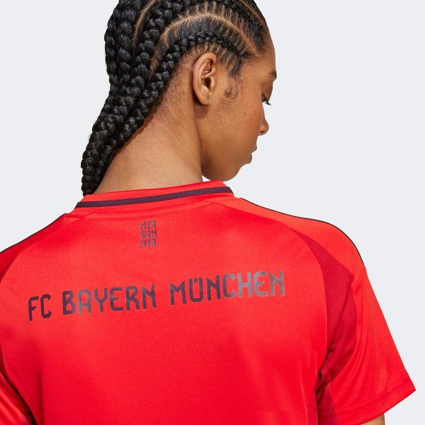 Camisa Bayern de Munique Home 24/25 s/n Torcedor Adidas Feminina Imagem de Camisa Bayern de Munique Home 24/25 s/n Torcedor Adidas Feminina