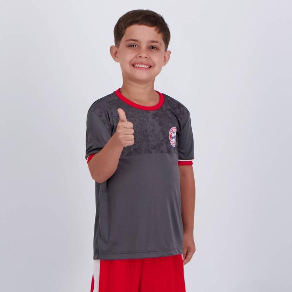 Imagem de Camisa Bayern de Munique Infantil Cinza