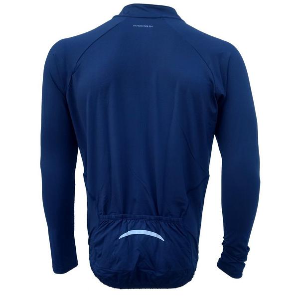 Camisa Bike Elite Manga Longa Ciclista Marinho 125999 Imagem de Camisa Bike Elite Manga Longa Ciclista Marinho 125999