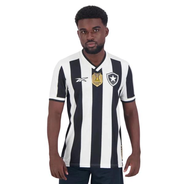 Imagem de Camisa Botafogo 24/25 Home I Patch Campeão Libertadores Torcedor Oficial