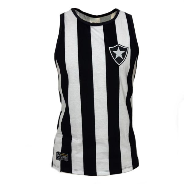 Imagem de Camisa Botafogo Regata Retrô 1962 Listrada - Masculino