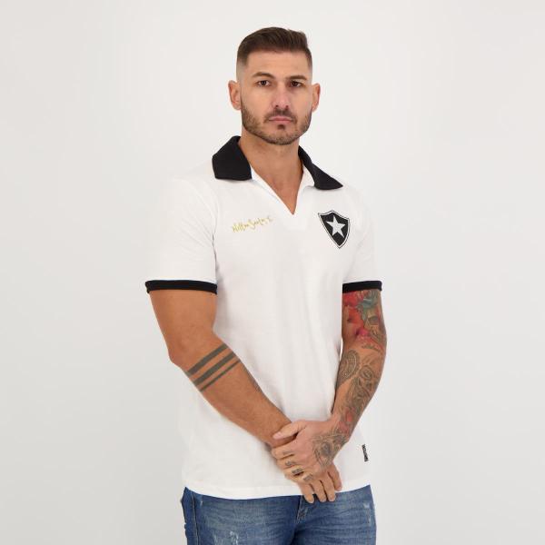 Imagem de Camisa Botafogo Retrô Nilton Santos Branca