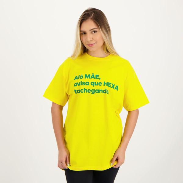 Imagem de Camisa Brasil Alô Mãe Amarela