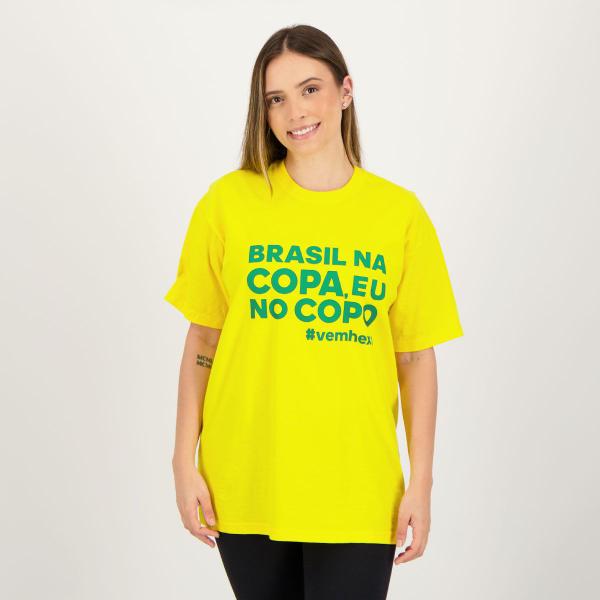 Imagem de Camisa Brasil na Copa Amarela