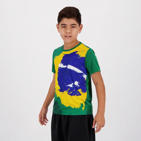 Imagem de Camisa Brasil Solimões Infantil Verde