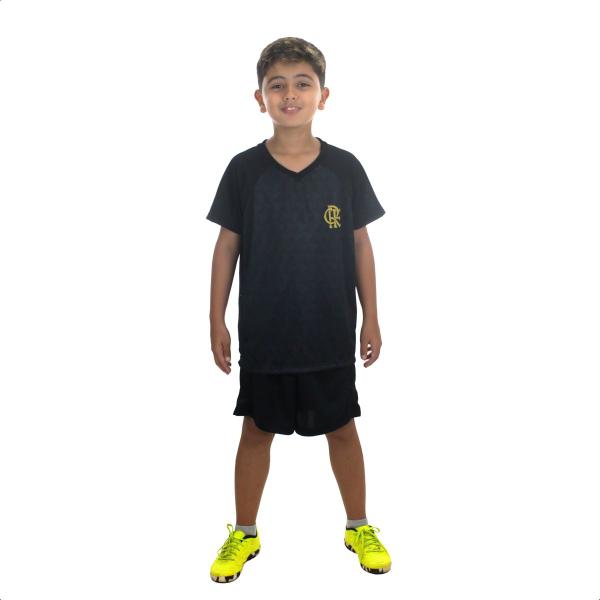 Imagem de Camisa Braziline Flamengo Phase Preta - Infantil