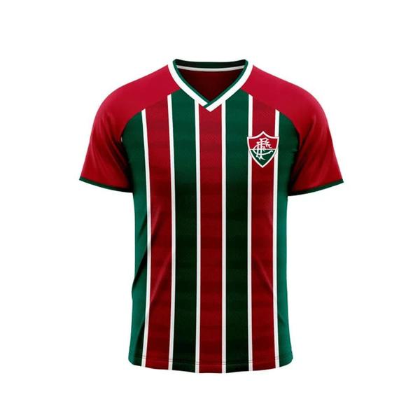 Imagem de Camisa Braziline Fluminense Choice Masculino - Verde/Grená