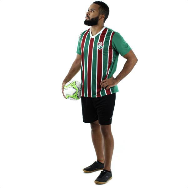 Imagem de Camisa Braziline Fluminense Volcano Verde e Vermelho - Masculino