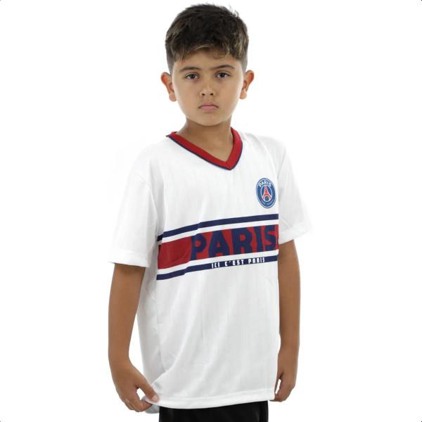 Imagem de Camisa Braziline PSG Wit Branca - Infantil