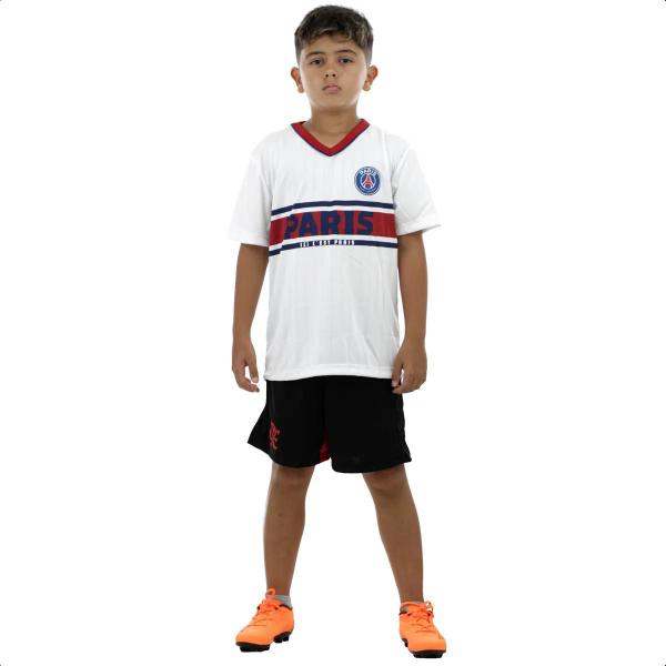 Imagem de Camisa Braziline PSG Wit Branca - Infantil