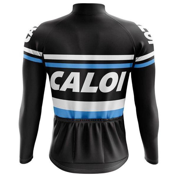 Imagem de Camisa Caloi Manga Longa Bicicleta Ciclismo Dry Fit Mtb Ziper