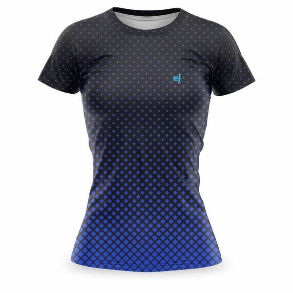 Imagem de Camisa Camiseta Blusa Feminina Fitness Academia Dry Fit UV Caminhada Musculacao