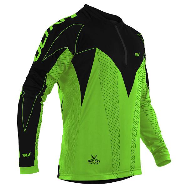 Imagem de Camisa Camiseta Ciclismo Masculina Max Dry Mountain Bike Manga Longa Bolso Traseiro