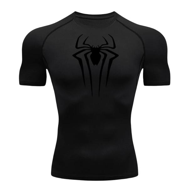 Camisa Camiseta de Compressão Homem Aranha Manga Curta Rash Guard Academia - INPULSE Imagem de Camisa Camiseta de Compressão Homem Aranha Manga Curta Rash Guard Academia