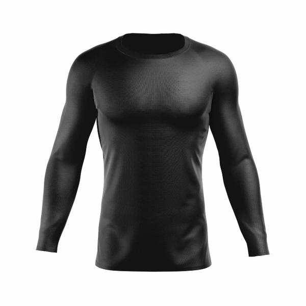 Imagem de Camisa Camiseta Masculina com Proteção UV 50+ Manga Longa Térmica