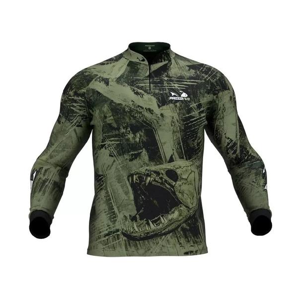 Imagem de Camisa Camiseta Pesca Presa Viva Traíra Masculino 05 - Tam XXG