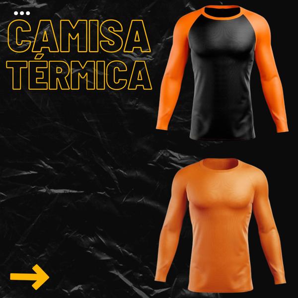 Imagem de Camisa Camiseta Térmica Segunda Pele RashGuard Camuflada Academia Manga Longa Proteção Solar Esporte