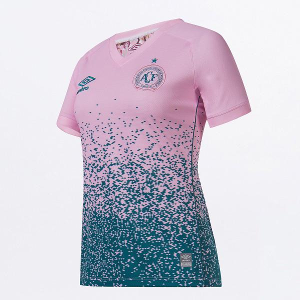 Imagem de Camisa Chapecoense Outubro Rosa 21/22 s/n Torcedor Umbro Feminina