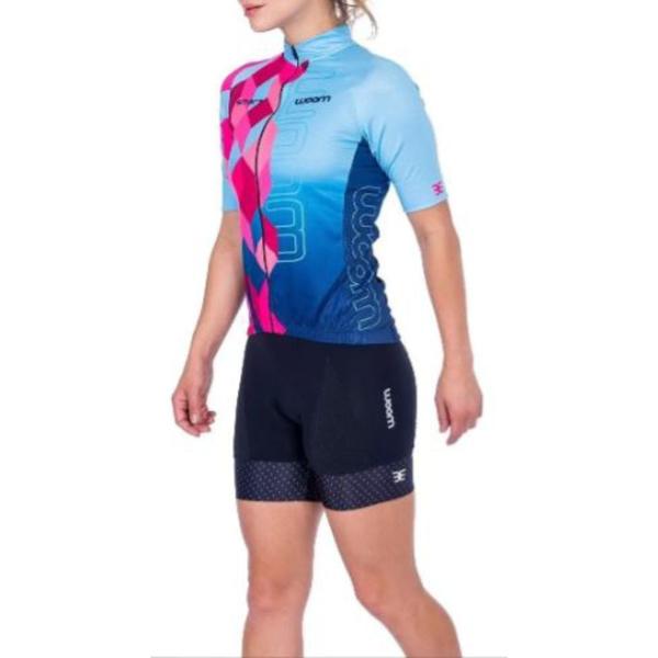 Camisa Ciclismo Bike - Mod. Smart Mila - Feminino - Woom Imagem de Camisa Ciclismo Bike - Mod. Smart Mila - Feminino - Woom