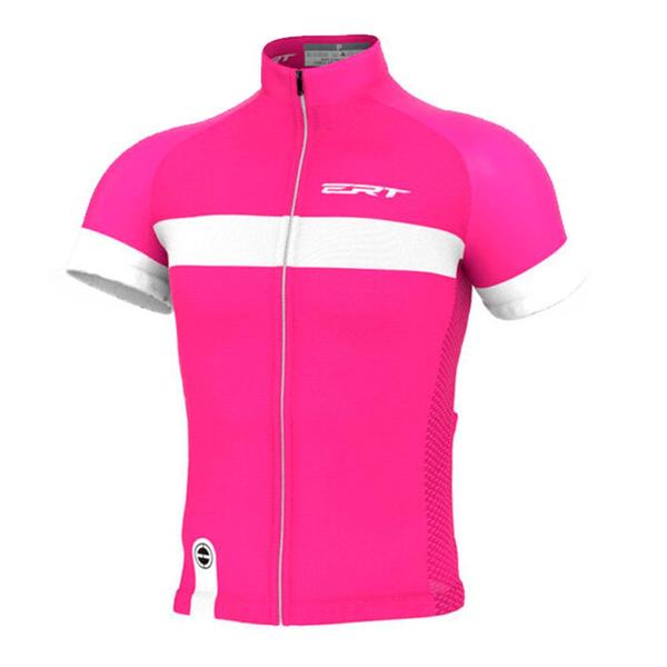 Imagem de Camisa Ciclismo Blusa Bike Ert Classic Rosa Stripe Pink