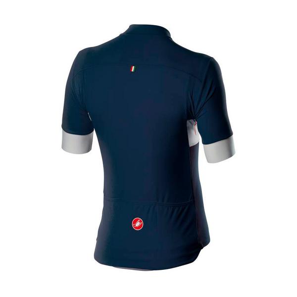 Imagem de Camisa Ciclismo Castelli Prologo VI Azul e Branco Masculino