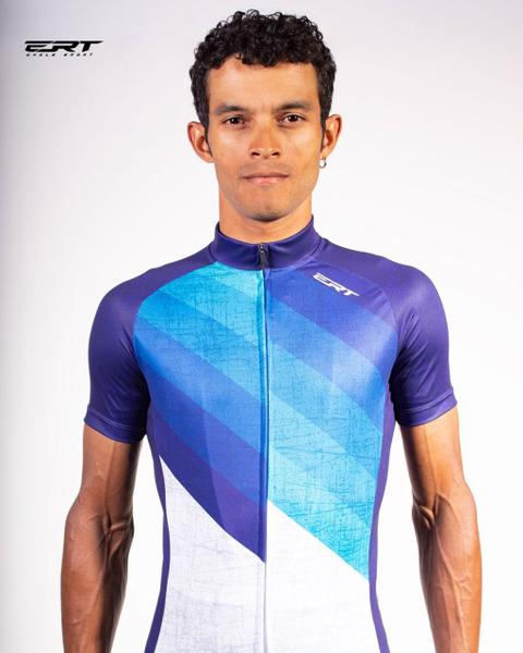 Imagem de Camisa Ciclismo Ert Classic Adriatico 2.0 Mtb Azul Gola Top