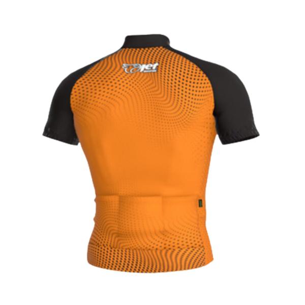 Imagem de Camisa Ciclismo Ert Elite Jet Nova Tour Masculina MTB Speed Ciclista Blusa Bike Bicicleta Racing Laranja