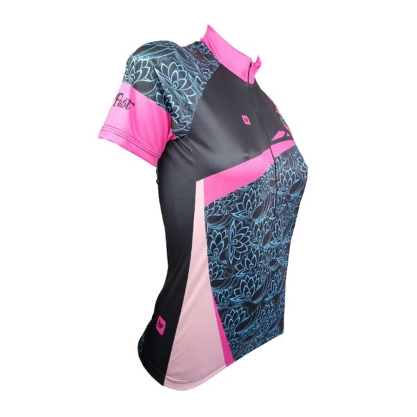 Imagem de Camisa Ciclismo Feminina Be Fast Flor de Lótus Bike Mtb