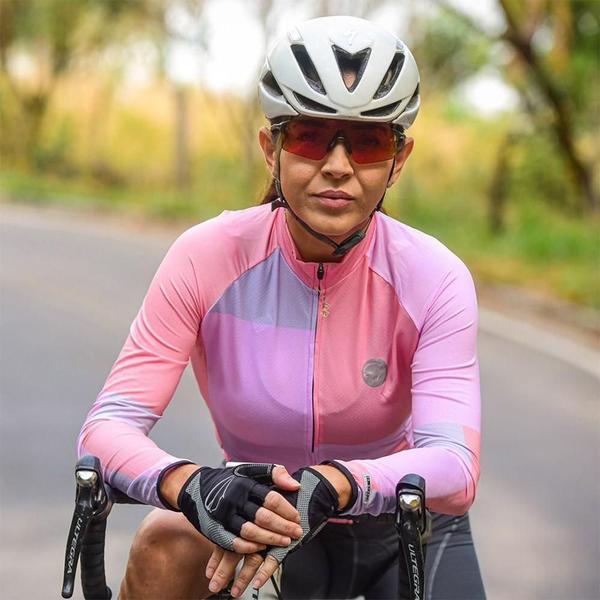 Imagem de Camisa Ciclismo Feminina Manga Longa Mauro Ribeiro Distinct