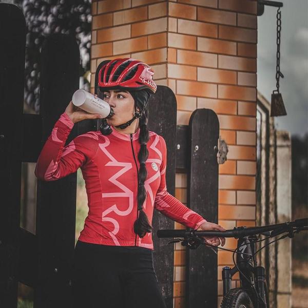 Imagem de Camisa Ciclismo Feminina Manga Longa Mauro Ribeiro Identité