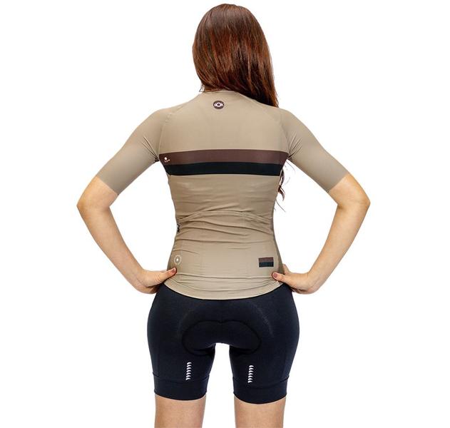 Camisa Ciclismo Feminino JERSEY JOY tracks Elasticidade - QUOKKA WEAR Imagem de Camisa Ciclismo Feminino JERSEY JOY tracks Elasticidade