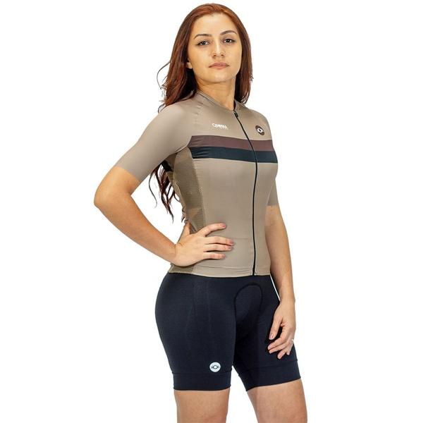 Camisa Ciclismo Feminino JERSEY JOY tracks Elasticidade - QUOKKA WEAR Imagem de Camisa Ciclismo Feminino JERSEY JOY tracks Elasticidade