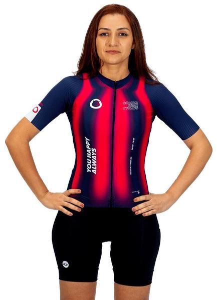 Camisa Ciclismo Feminino PULSE Premium JERSEY GRIP - QUOKKA WEAR Imagem de Camisa Ciclismo Feminino PULSE Premium JERSEY GRIP
