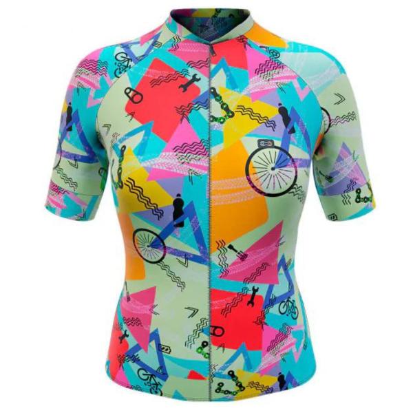 Imagem de Camisa Ciclismo Marcio May Fem. Funny Colorfull Ride