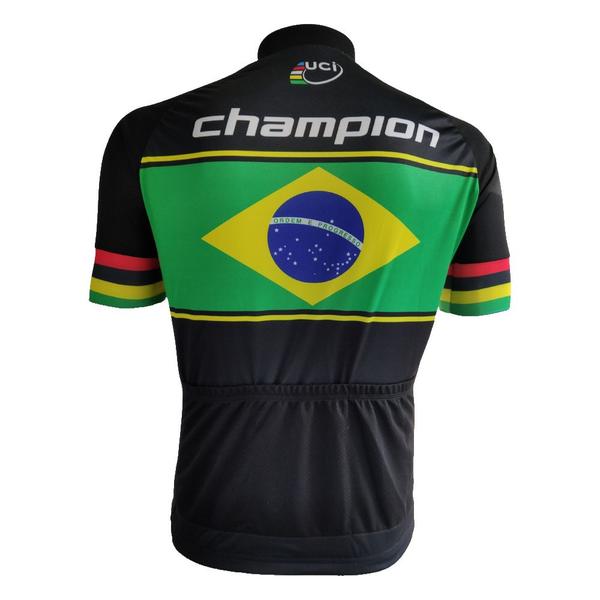 Imagem de Camisa Ciclismo Masculina Be Fast Champion Brasil Bike Mtb