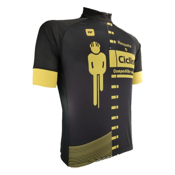 Imagem de Camisa Ciclismo Masculina Be Fast Respeite O Ciclista Bike Mtb