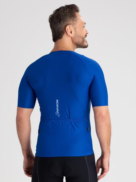 Imagem de Camisa Ciclismo Masculina Fit Pro Azul Savancini (4110)