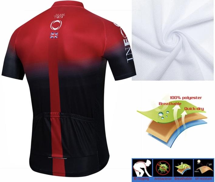 Imagem de Camisa Ciclismo Moutain Bike Ineos Refactor Masculina Pro-Tour