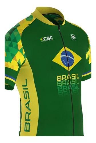 Imagem de Camisa Ciclismo Mtb Free Force Brasil Collection Cbc Basic