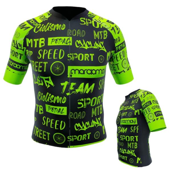 Imagem de Camisa Ciclismo Mtb Speed Masc Sport Marcio May Graphite