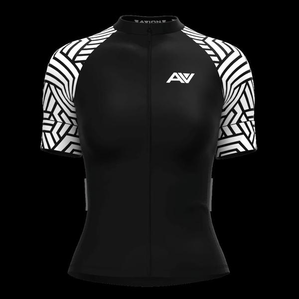 Imagem de Camisa ciclismo Slim Pro Fem - Maze Preto