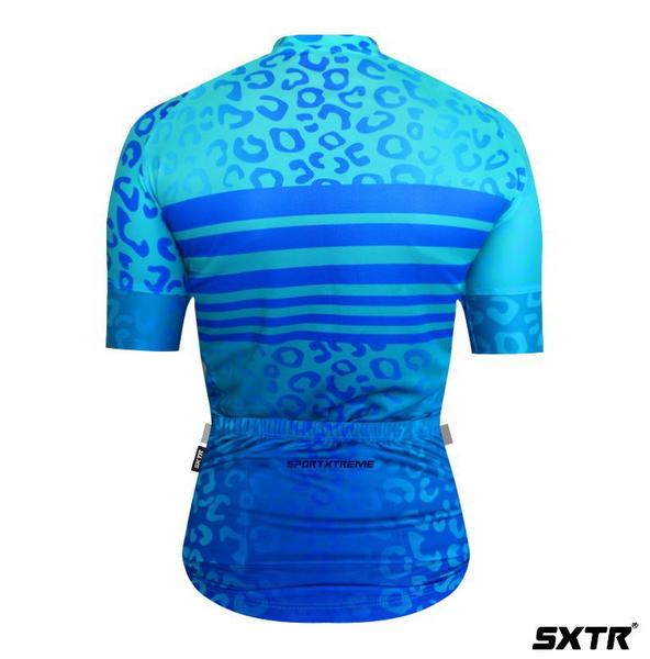 Camisa Ciclismo Slim Unissex Mcurta Sportxtreme Animali Azul - SXTR - Sportxtreme Imagem de Camisa Ciclismo Slim Unissex Mcurta Sportxtreme Animali Azul