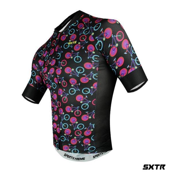 Imagem de Camisa Ciclismo Slim Unissex Mcurta Sportxtreme Cycling