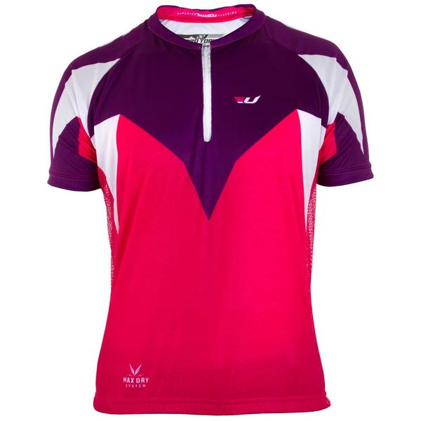 Camisa Ciclismo Ultra Bikes Max Dry Rosa/Lilás Tamanho P - Pro Tork Imagem de Camisa Ciclismo Ultra Bikes Max Dry Rosa/Lilás Tamanho P
