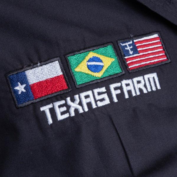 Imagem de Camisa Competição Feminina Manga Longa Texas Farm - Cap007 - Preto/ Branco