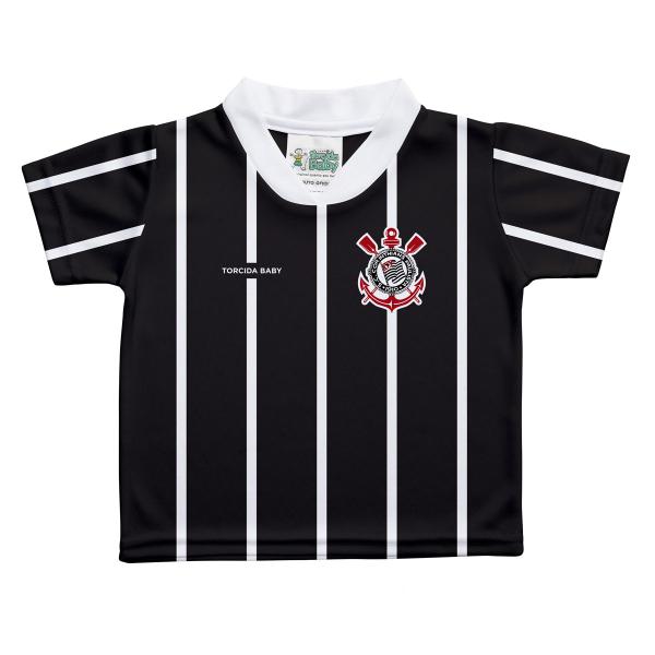 Imagem de Camisa Corinthians Bebê Recem Nascido Oficial Torcidababy