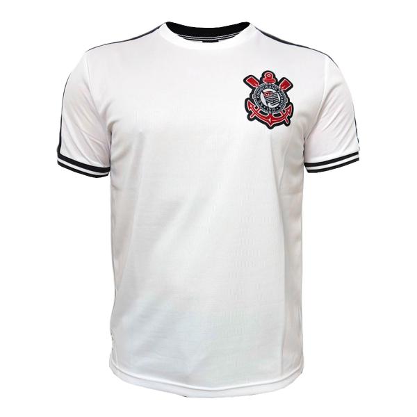 Imagem de Camisa Corinthians Duo Lines Branca Lotus - Masculino