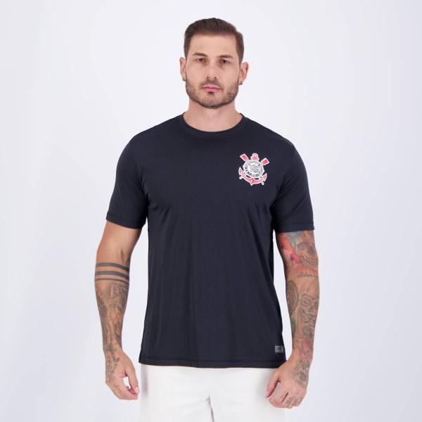 Imagem de Camisa Corinthians Fitness Preta